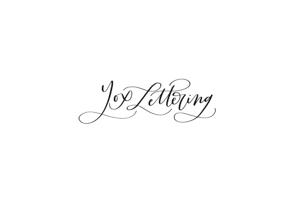 Yox Lettering logo